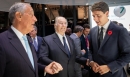 H.H. The Aga Khan greets President de Sousa of Portugal and Prime Minister Justin Trudeau of Canada. AKDN / Cécile Genest
